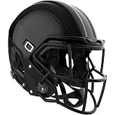 VICIS ZERO2 Youth Football Helmet, Protective Deformable Outer Shell | Football Helmet for Youth Football &amp; Middle School, Virginia Tech 5-Star Helmet, Carbon Steel Facemask Attached