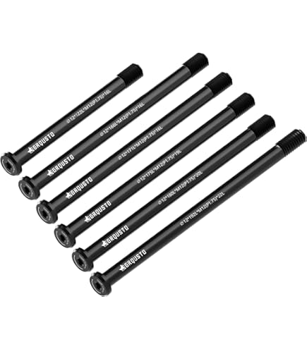 Axe de roue traversant pour fourche Sram 12 x 100 M12 x1.50 Stealth Rudy