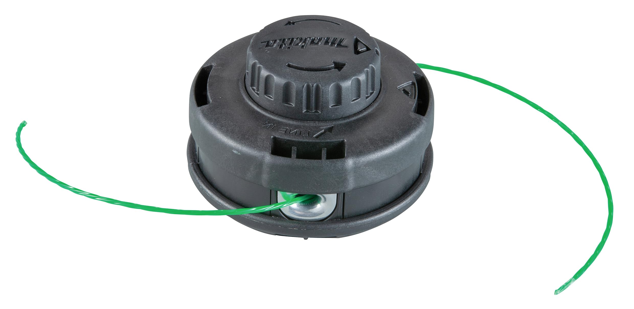 Makita Tap&Go 191D92-5 2 Thread Head M8 x 1.25, Right-Hand Thread, Diameter 102 mm, with 2.0 mm Four-Leaf Mowing Line, 4 Metres Long, Automatic Tip, Suitable for Cordless Grass Trimmer and Cordless