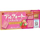 Bourbon Alfort Mini Chocolate Strawberry 12 PCS (10 Boxes) - MADE IN JAPAN - Limited Edition