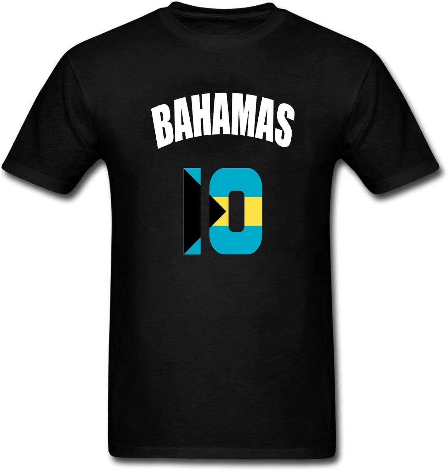 ZLJUN Men's Bahamas Flag Bahamian Soccer Football T-Shirt: Amazon.co.uk: Clothing