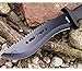 Unlimited Wares Heavy Duty Military Tactical Survival Knife 12-Inch Overall