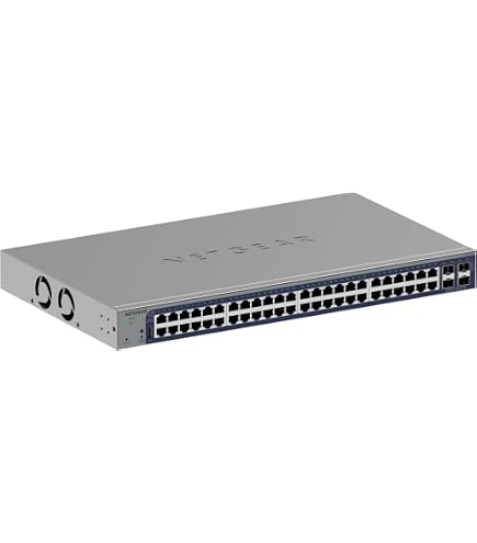 Amazon.com: NETGEAR 52-Port PoE Gigabit Ethernet Smart Switch