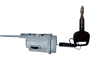 GOLDEN SELECTION AUTO PARTS Golden Selection Ignition Lock Cylinder Tumbler with 2 Keys Compatible With 1995-2004 Toyota Tacoma 4Runner 2.7L 3.4L V6 2.4L L4 US-263L 69057-35070 69057-34010 US263L 6905735070 6905734010