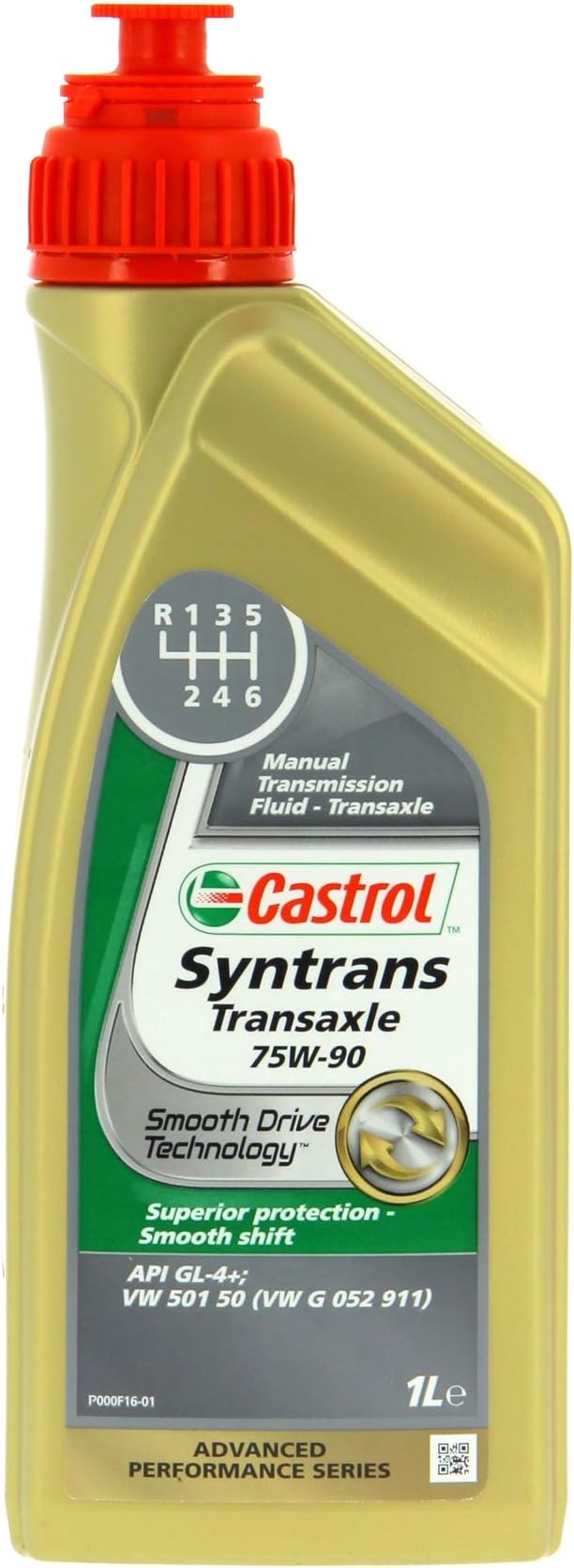 Castrol1557BA Syntrans Transaxle Fluid 75W-90, 1 Liter
