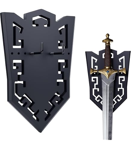 Sword Wall Mount 2/set 1-tier Hook Katana Holder Adjustable Display Hanger For Samurai Sword