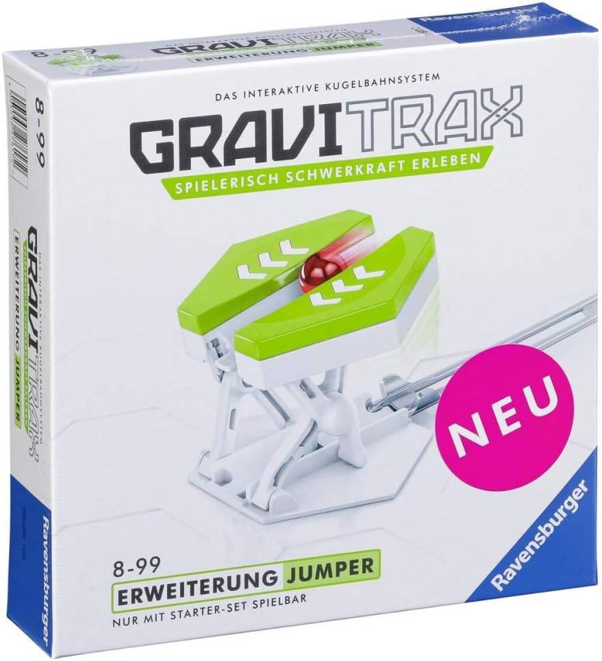 Produktbild GraviTrax Kugelbahn Erweiterung Jumper Ravensburger Murmelbahn 8 Jahre Foto