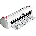 Electric Business Card Cutting Machine, Automatic Binding Machine Electric Card Cutter, Cut 300g Of Business Card Paper,9 Sets Of Blade Design,Suitable for Business/Invitation/Membership/Word Card