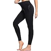 THE GYM PEOPLE Women's High Waist Workout Legging Soft Tummy Control Squat Proof Yoga Running Pants