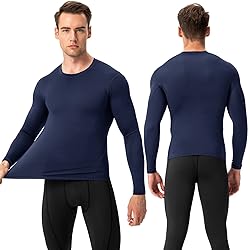 Men's Compression Shirt Long Sleeve Cool Dry