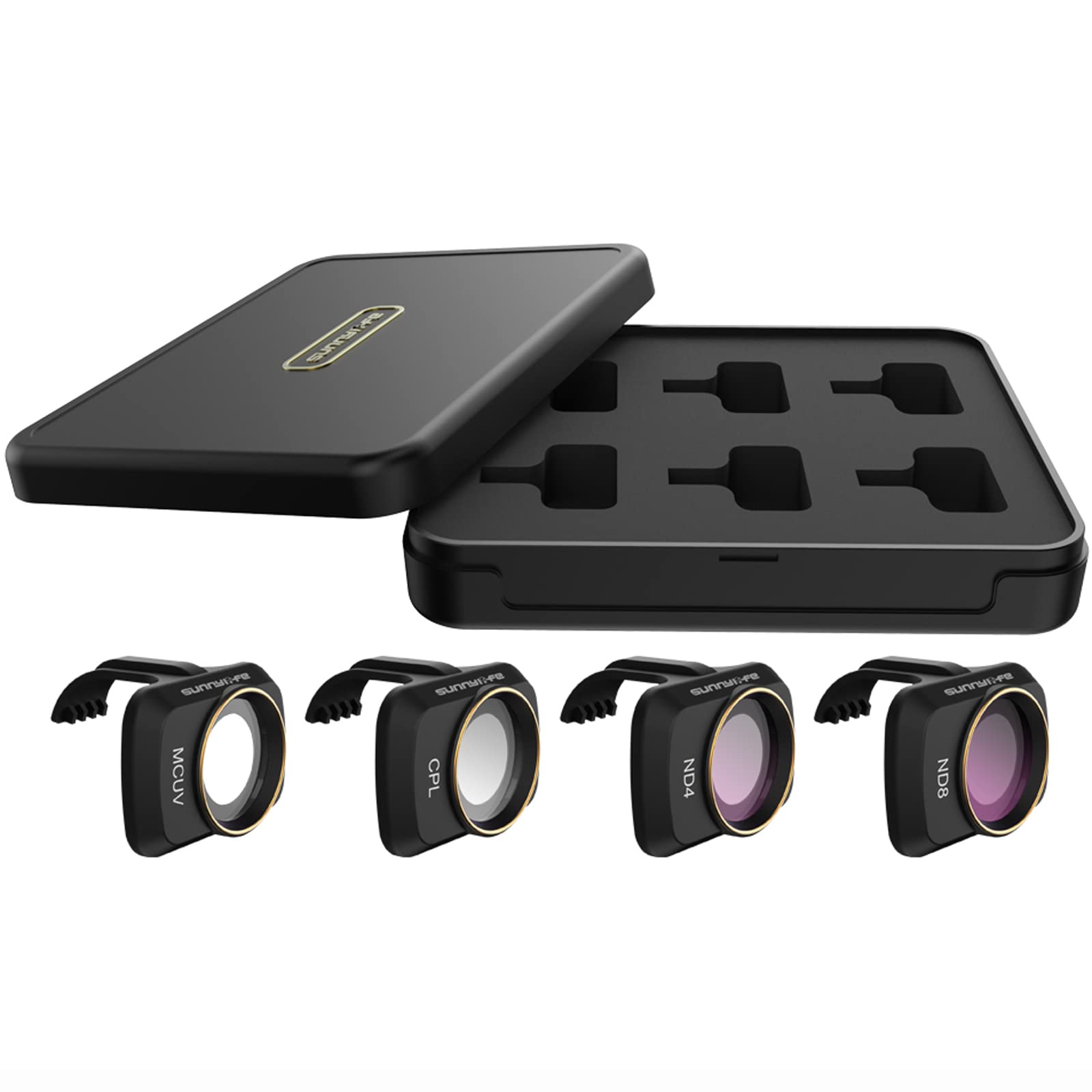LINGHUANG Mini 4K Professional Filters 6 Pack,for DJI Mini 4K / 2 SE/SE / 2 / Mavic Mini,CPL Polarizing Filter and ND Lens Filter Drone Accessories(MCUV+CPL+ND4+ND8)