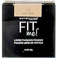 Maybelline Fit Me Loose Finishing Powder, 15 Light, 0.7 oz (Pack of 2)