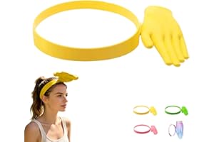 Hand Shaped Sun Visor Headband, Funny Palm-Sized Sun Hat for Beach Party, Men Women Hilarious Party Pool Camping