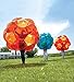 Orange and Yellow Incred-a-Ball GBOP Great Big Outdoor Play Inflatable Blow Up Bubble Soccer Zorb Ball Heavy Duty Durable PVC Vinyl 65''