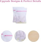 Jc.upin Mesh Washing Bags Laundry Set Premium Zipper Delicates view 7