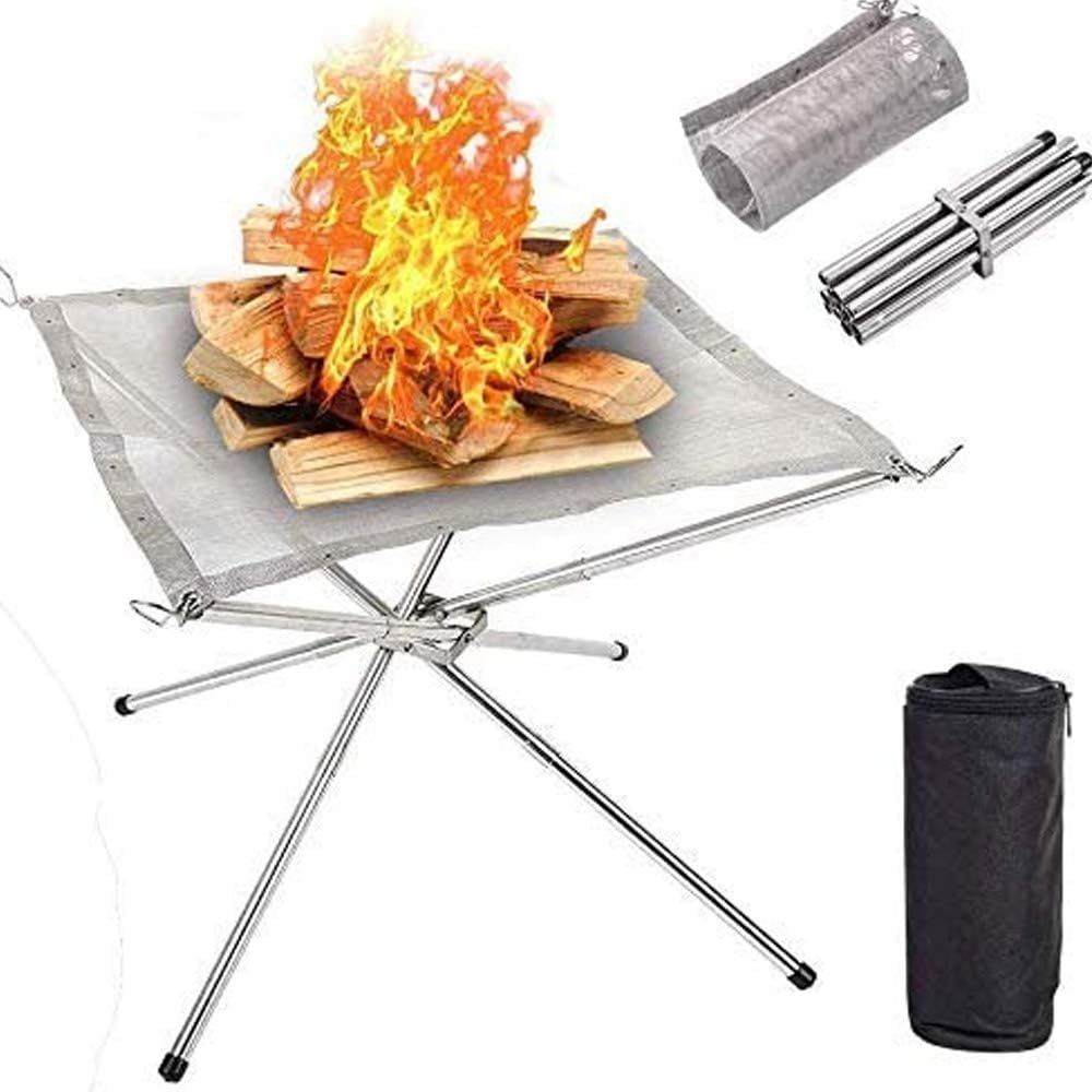 Portable Outdoor Camping Fire Pit 22 Inch Camping