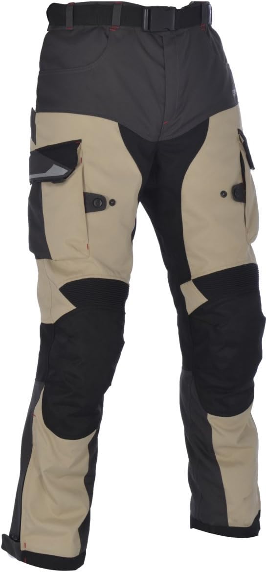 Oxford TM357M Men's Montreal Textile Pants Regular Leg (Desert, Medium/Size 34)