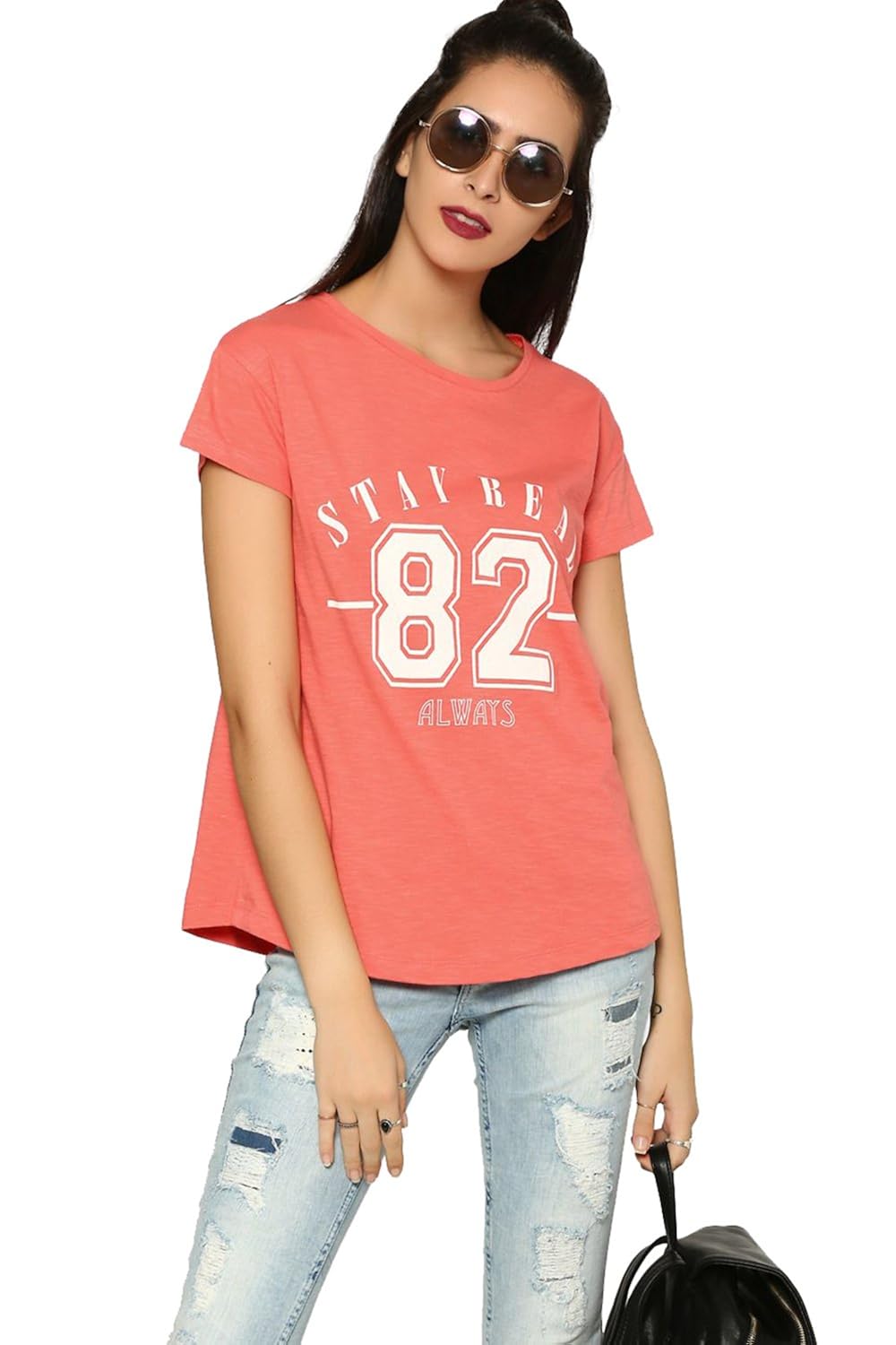 abof women's regular fit t-shirt