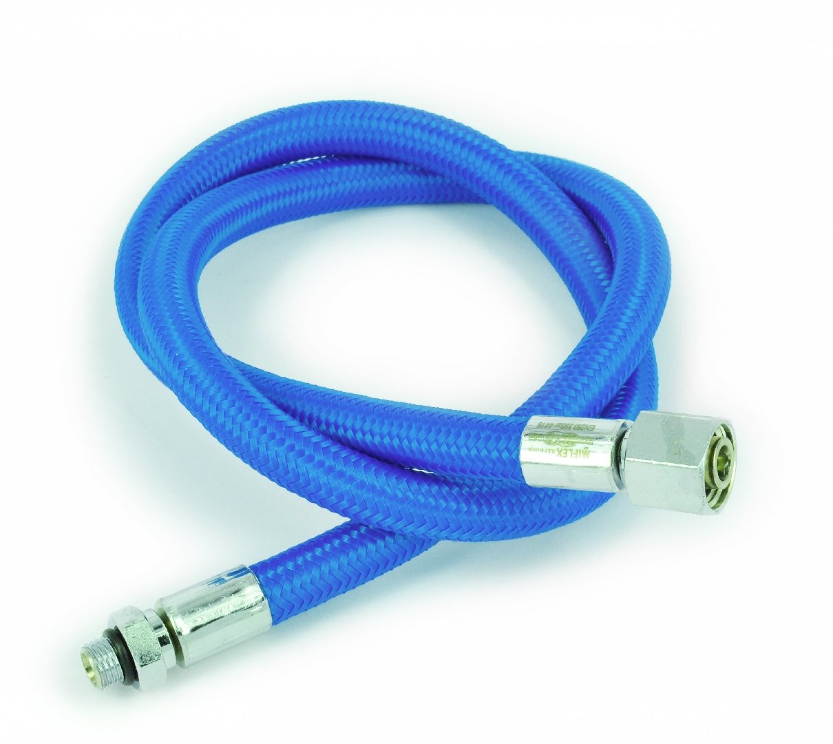 Best divers Miflex Whisk, 120 cm, 9/16 F, 3/8 m Xtreme, Blue