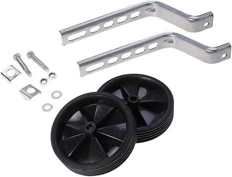 Amazon Clispeed トレーニングホイール自転車後輪交換スタビライザーマウントキット用キッズキッズサイクルバイクサイクリング補助ホイール 12 インチブラック Clispeed トレーニングバイク マシーン付属品