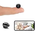 New Smallest Wireless WiFi Camera,HD1080P Mini Camera,Small Security Camera,Portable Smart Home Baby Monitor Camera with Night Vision,Motion Detection,Cloud Storage for Security with iOS Android APP
