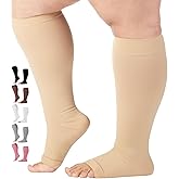 Mojo Toeless Compression Socks for Women and Men 20-30 mmHg Open Toe - AB211