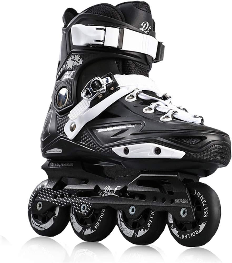 Adult Inline Skates,ABEC-11 Bearing,Anti-Collision,Wear-Resistant,Breathable,Comfortable Roller Shoes for Beginner Men Women,C,44