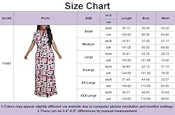 MsavigVice Maxi Dresses for Women Short Sleeve