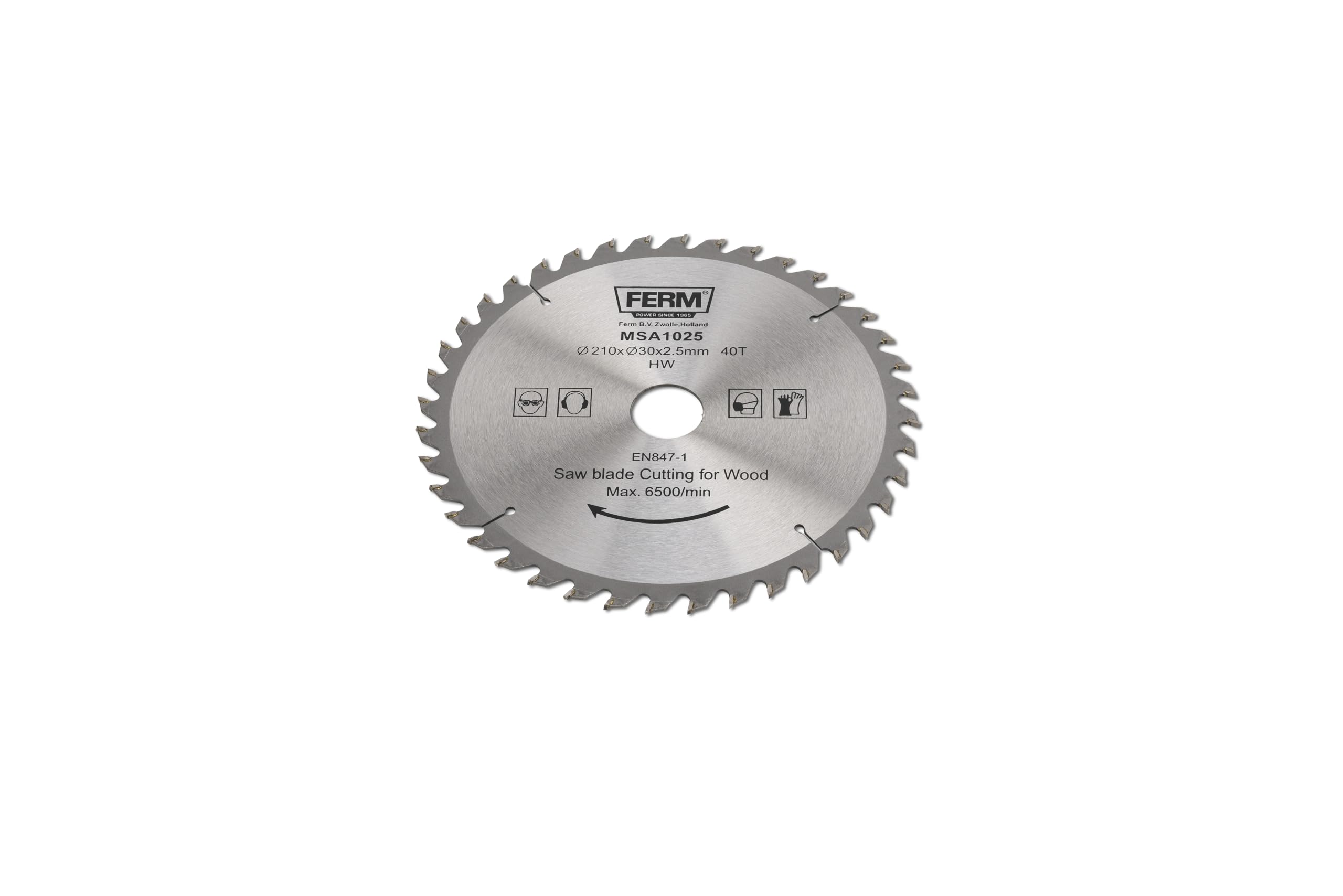 FERM Saw Blade 210x30/16/18mm 40T TCT