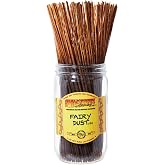 Wild Berry Fairy Dust 11-Inch Incense Sticks, Hand Dipped, 100 Count | Citrus, Bergamot, Patchouli, Lavender &amp; Musk Scent, Premium Incense Sticks, Home Fragrance Aromatherapy, USA made, 100 Count