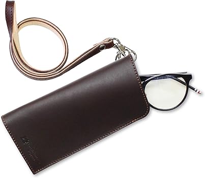 eyeglass case with strap