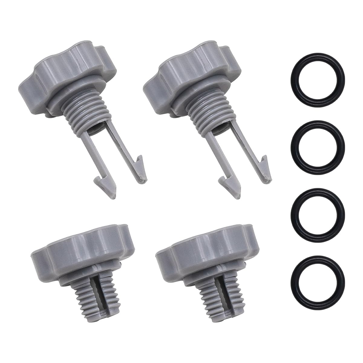 ANCLLO 25004/2500 Filter Pump Replacement Seals Kit Fits for Intex Pool Filter Pumps Replacement Accessories（4 Pack）