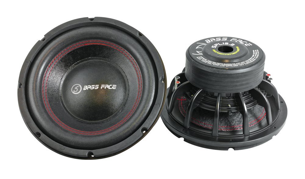 Bass Face SPL12.2 2500W 12 inch Dual Voice Coil Competition Subwoofer