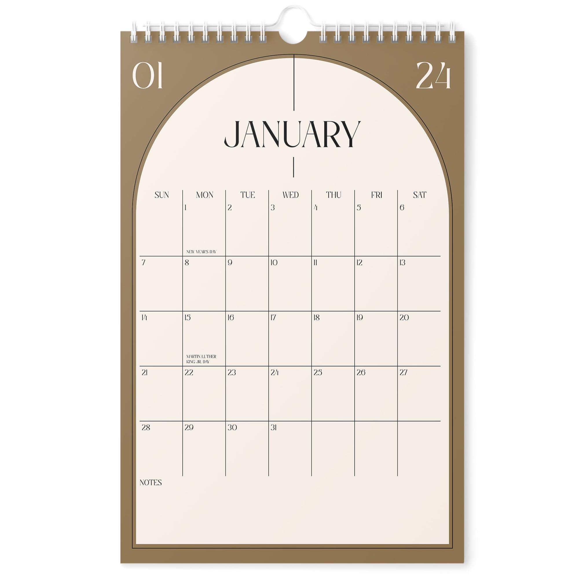 Mua Calendar 2024 Vertical 11x17 2024 Wall Calendar Runs Until June