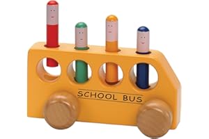 THE ORIGINAL TOY COMPANY The Original Toy, Pop Up School Bus, Assorted Colors (OTC59537)