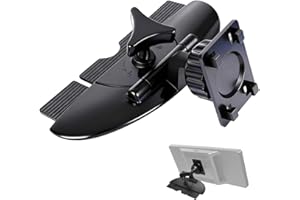 Epronic Portable Car GPS Mount, 17.2mm Ball Adapter CD Slot for Phone Holder, Magnetic Mount, Compatible with 7-10.26 inch Monitors, Adjustable Telescopic