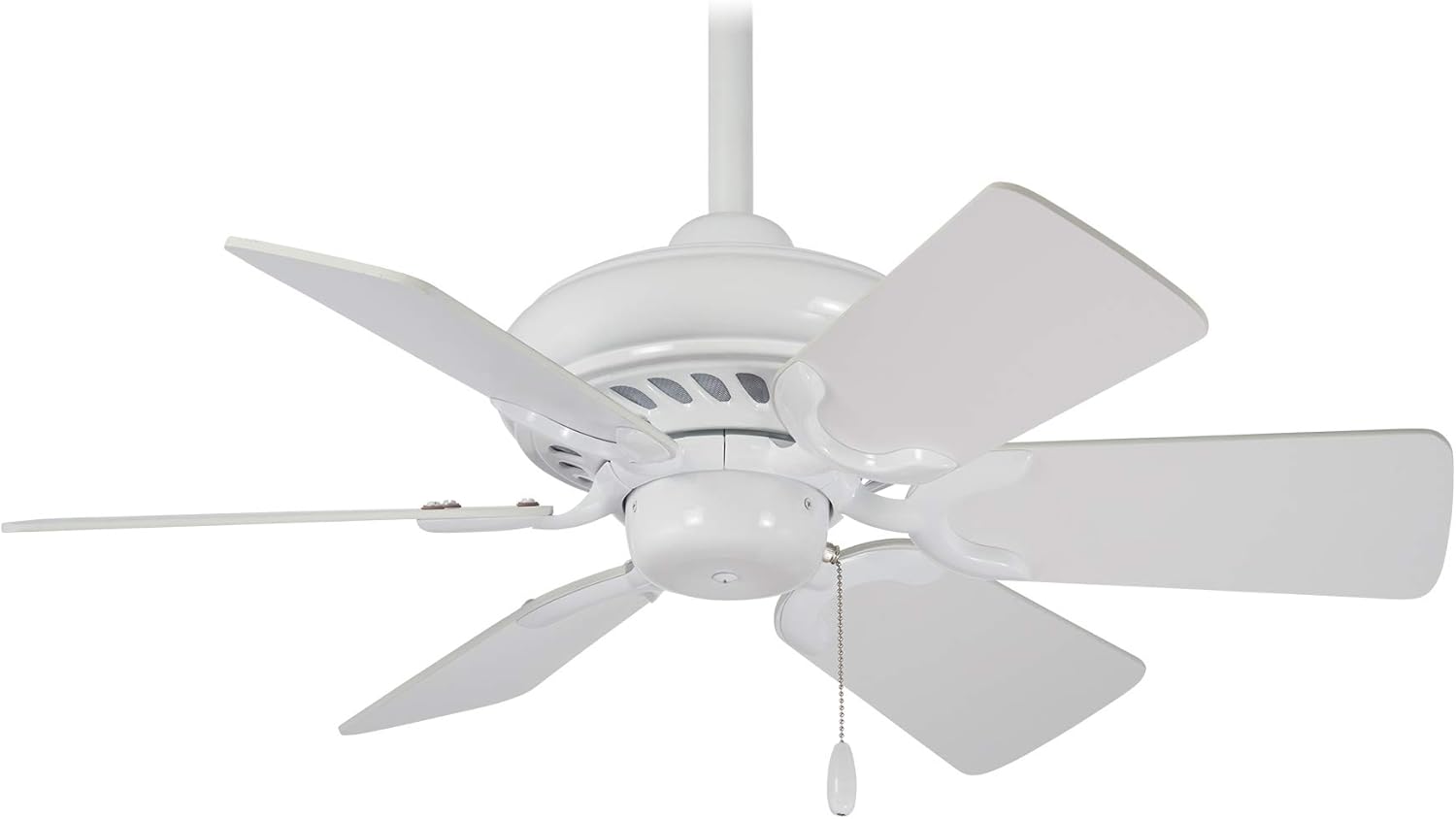 Minka Aire F562 Wh Downrod Mount 6 White Blades Ceiling Fan