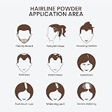 FIXXIE Hairline Powder Root Touch Up Dark Brown with Mirror Puff view 6
