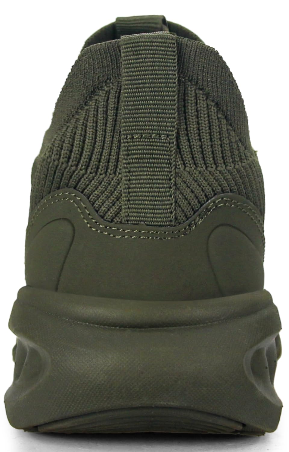 Giniros Herren Sneaker Atmungsaktiver Leicht Schuhe für Outdoor Grün 46 4
