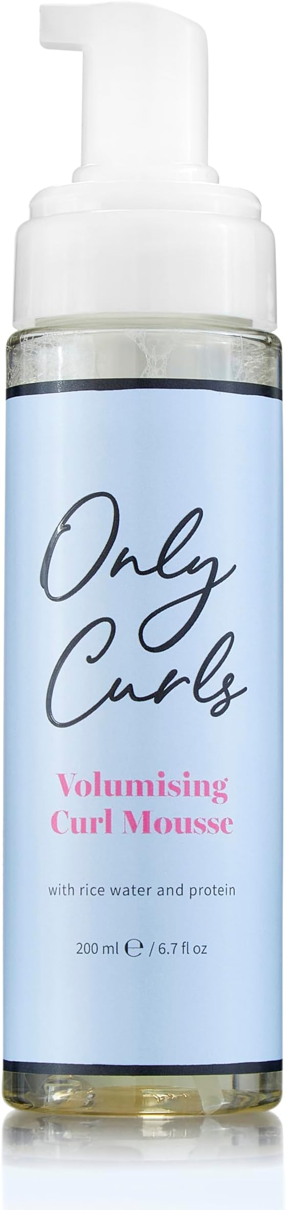 Only Curls Curl Mousse 200ml Curly Hair Volumiser Lightweight Foam