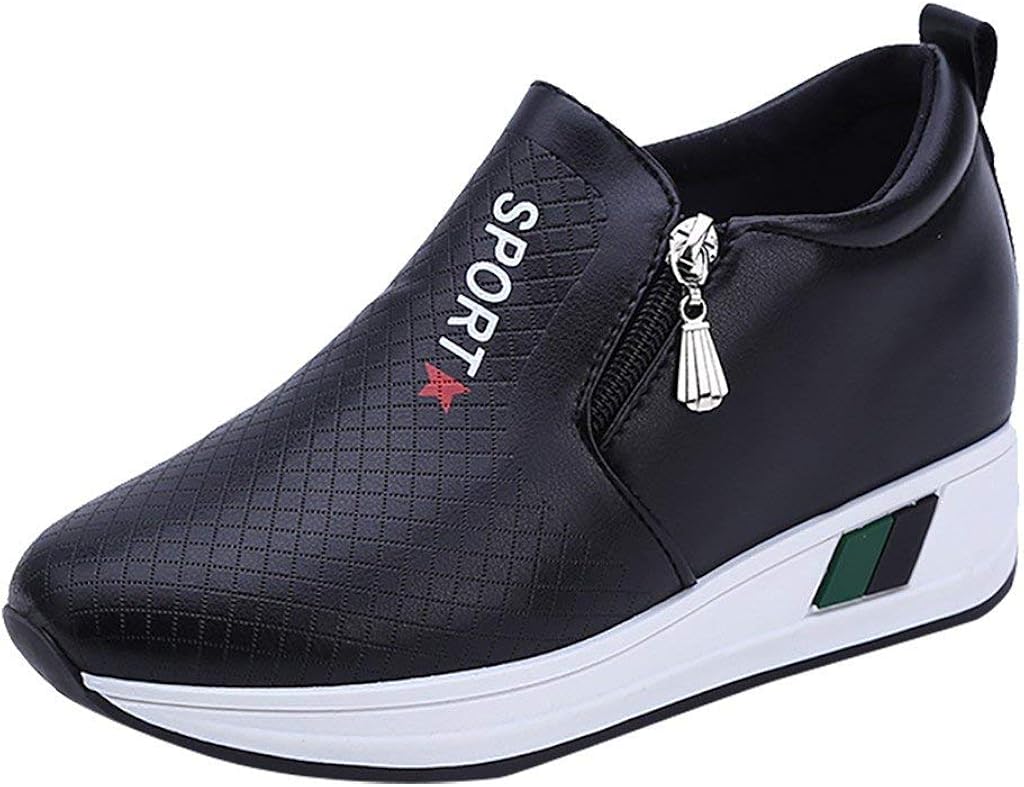 sneakers with thick heels