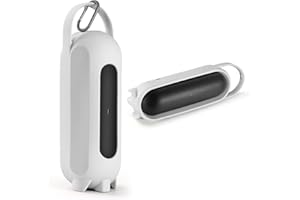 OURHZTB Silicone Protective Case Cover Compatible for Beats Pill 2024 Portable Wireless Bluetooth Speaker, Travel Carrying Pouch Stand Up Shell with Handle (Gray)