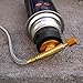 Hinmay Camping Stove Adapter, 2 Pack Camp Gas Convert Connector Auto-off Gas Cartridge Tank Adapter for Butane Canister to Screw Gas Cartridge