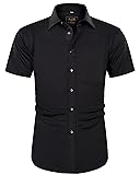 J.VER Men's Short Sleeve Dress Shirts Stretch