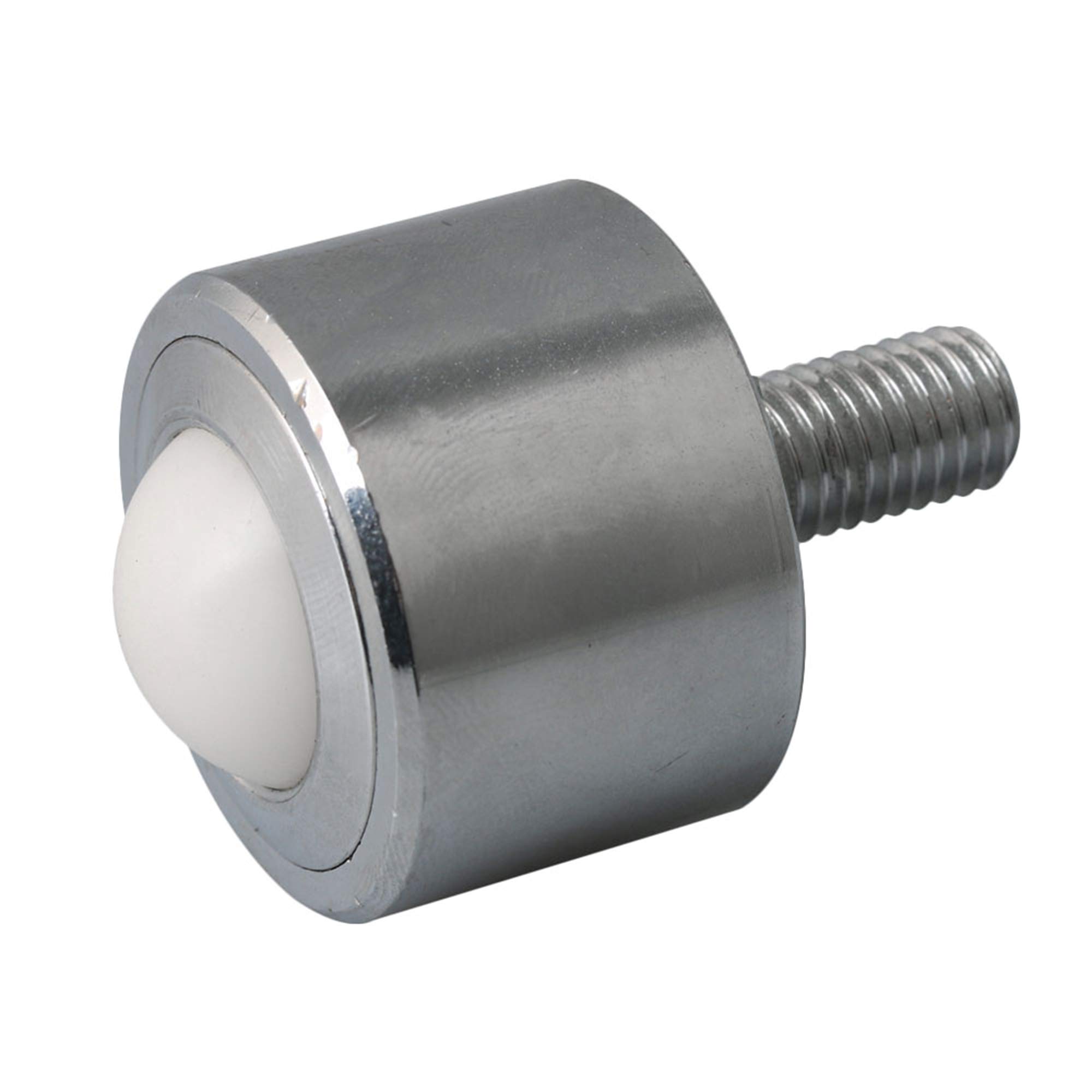 CNBTR 22mm Ball Dia Carbon Steel Transfer Bearing Unit Ball Conveyor Roller Stem Caster M10 Thread Weight 90KG Loading Weight