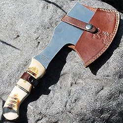 11.5" Bone Collector Burn Bovine Handle Full Tang