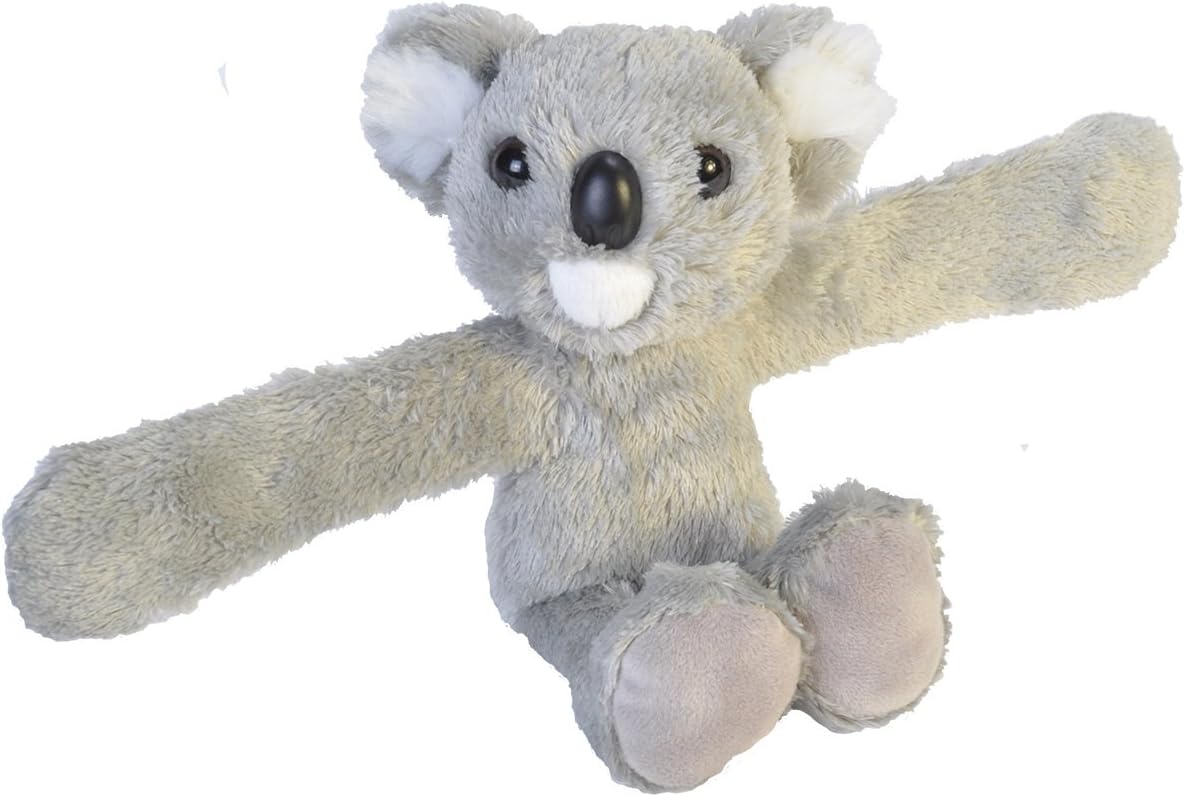 Wild Republic Huggers, Koala Plush Toy, Slap Bracelet, Stuffed Animal, Kids Toys, 8", Model:21093