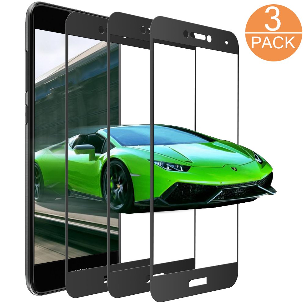 Unidades Protector de Pantalla para Huawei P Lite Luckyer Cristal Vidrio Templado