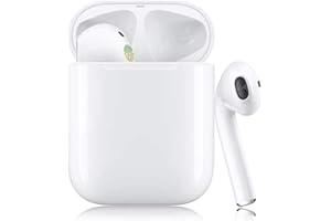 RAVIAD Wireless Earbuds, Bluetooth Earbuds Touch Control Stereo Sound Bluetooth Headphones with Mic, 35H Playtime IPX7 Waterproof Wireless Ear Buds with Type C Charging Case for airpod iPhone Android iOS