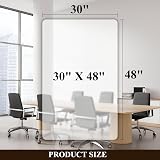 SHAREWIN Office Chair Mat for Hard Wood Floors 120x75 cm Anti-Slip view 7